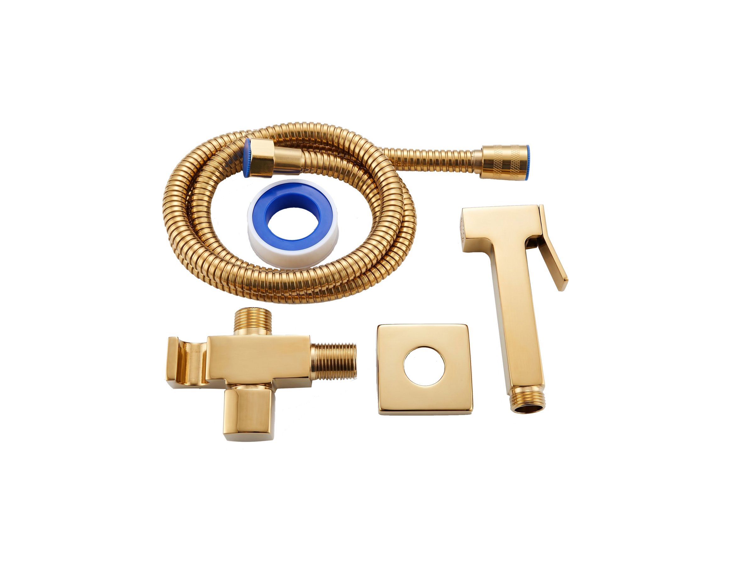 Kit de Bidet Manual con Válvula de Control | Serie Gold-Hygia Pro | FOLGVEX
