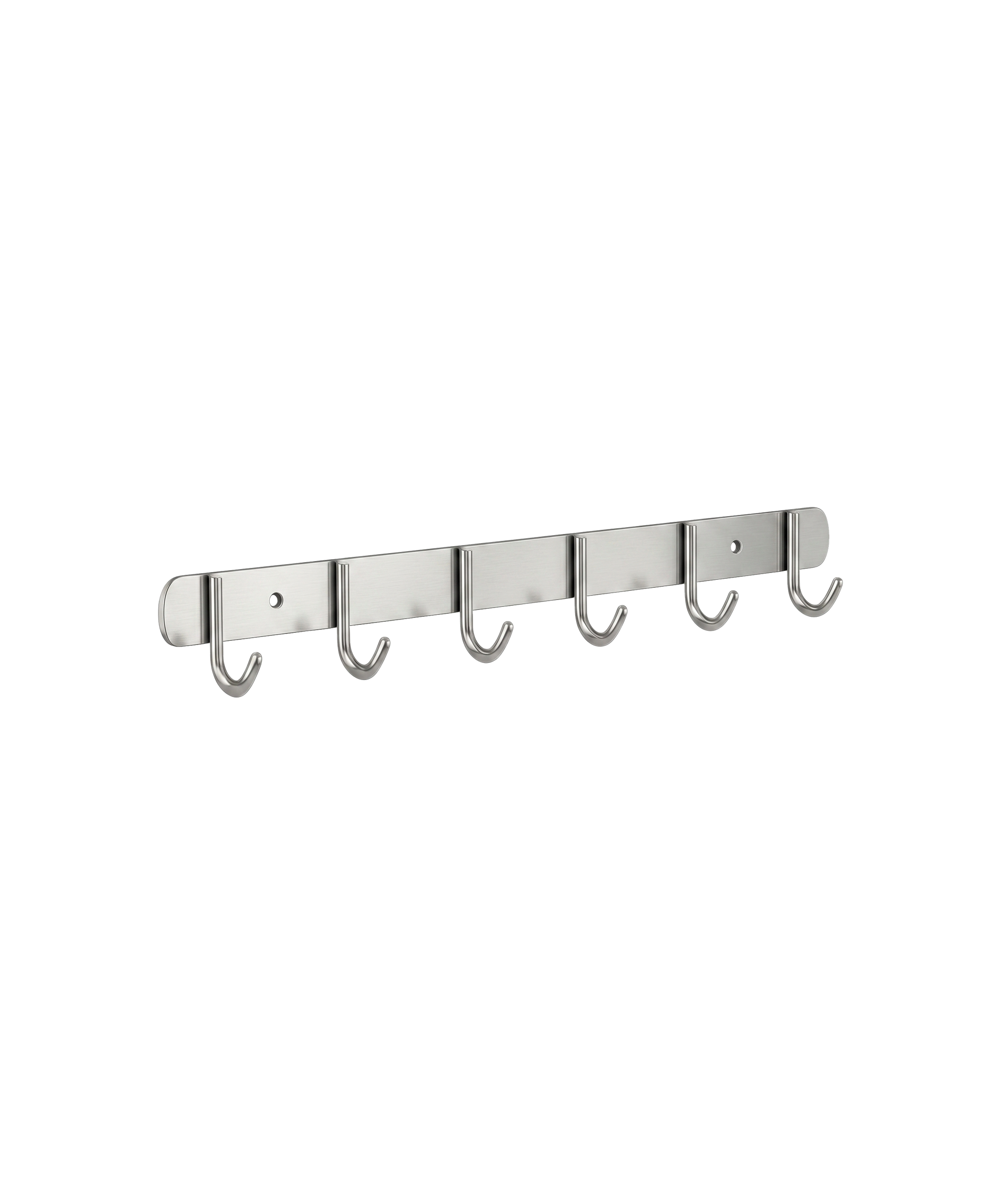 Perchero Lineal de 6 Ganchos | Serie Inox-Utility | FOLGVEX