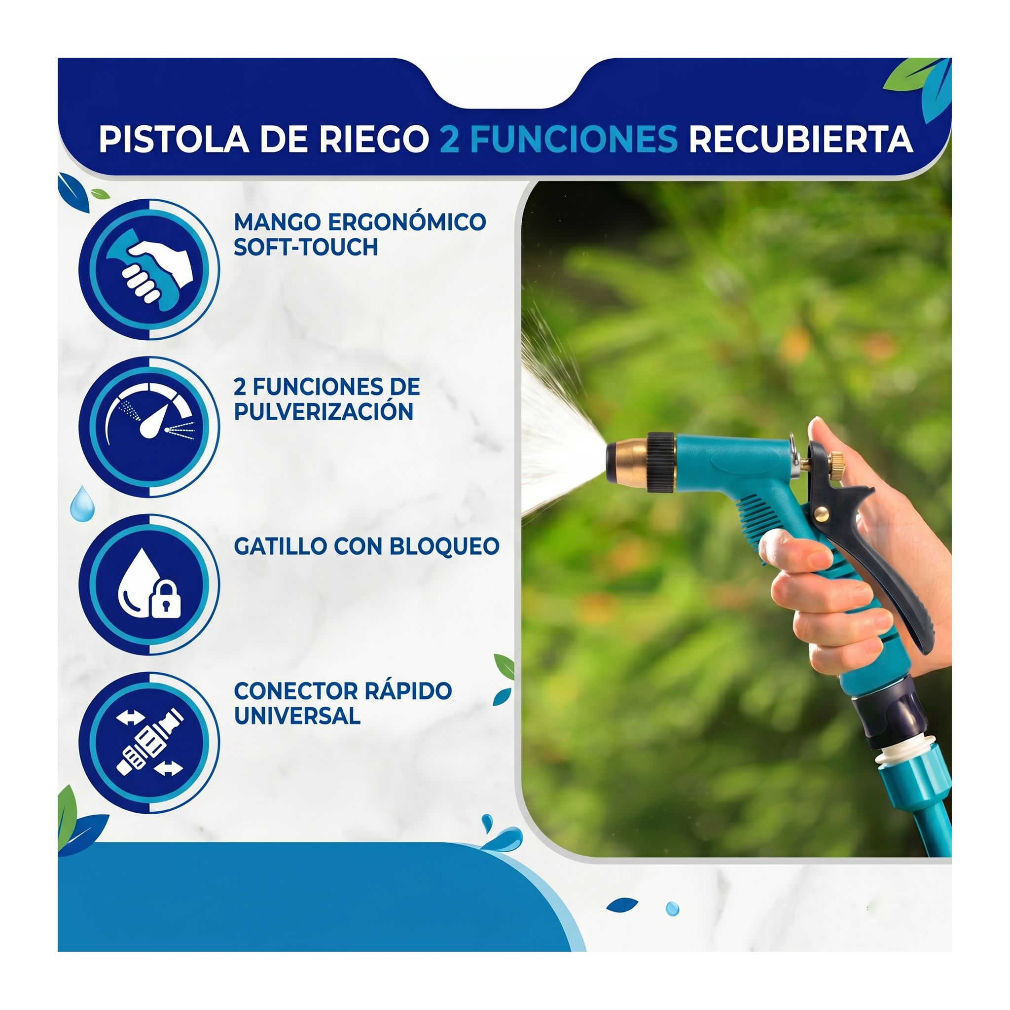 Pistola de Riego para Jardín-FOLGTOOLS