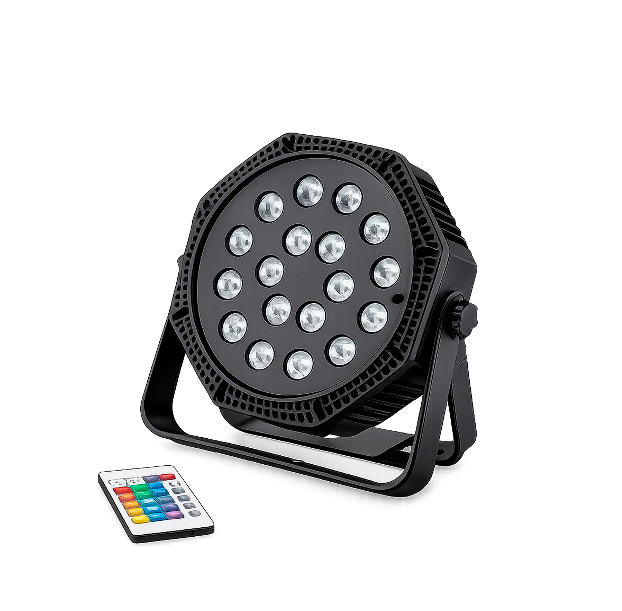 Lámpara Tipo Escenario RGB de 18 LED | FOLGTECH