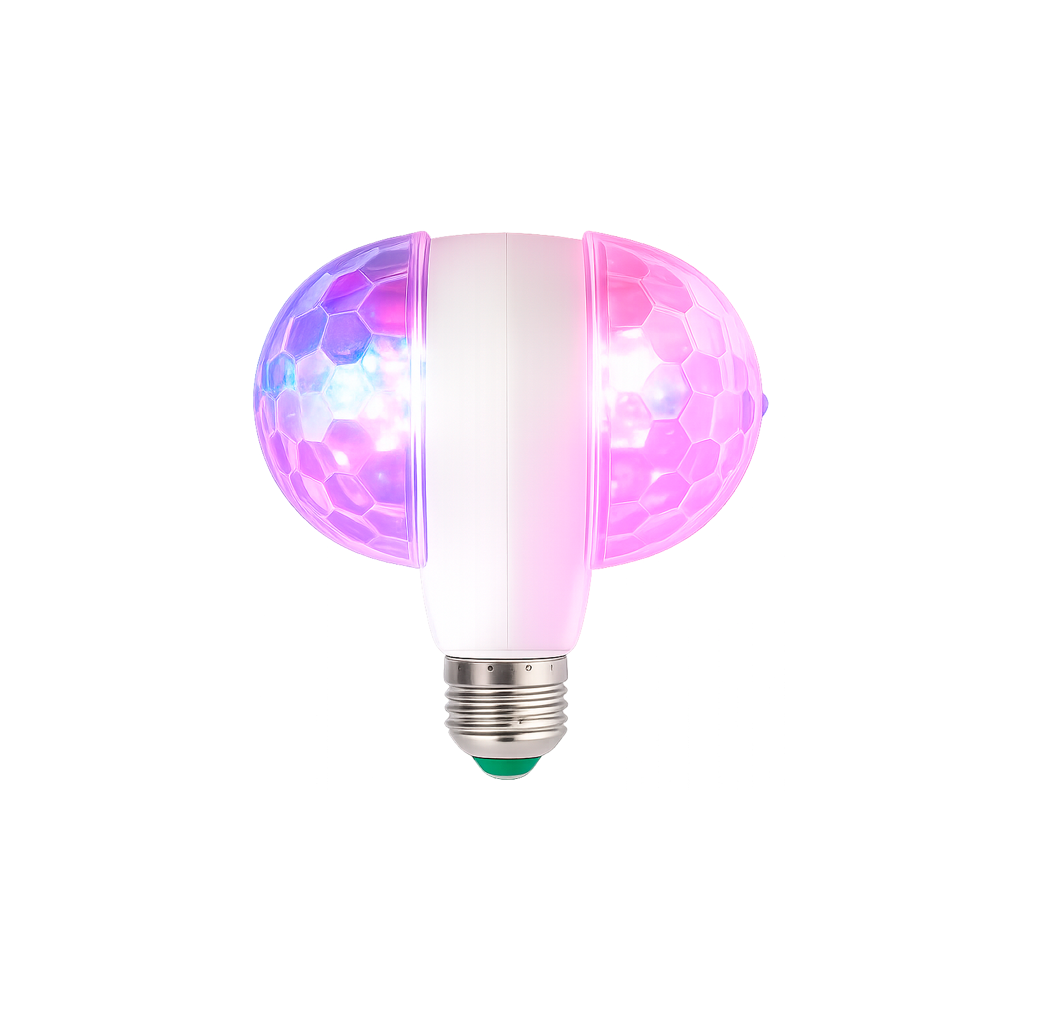 LÁMPARA LED RGB E27 de 3W DOBLE CÚPULA | FOLGTECH