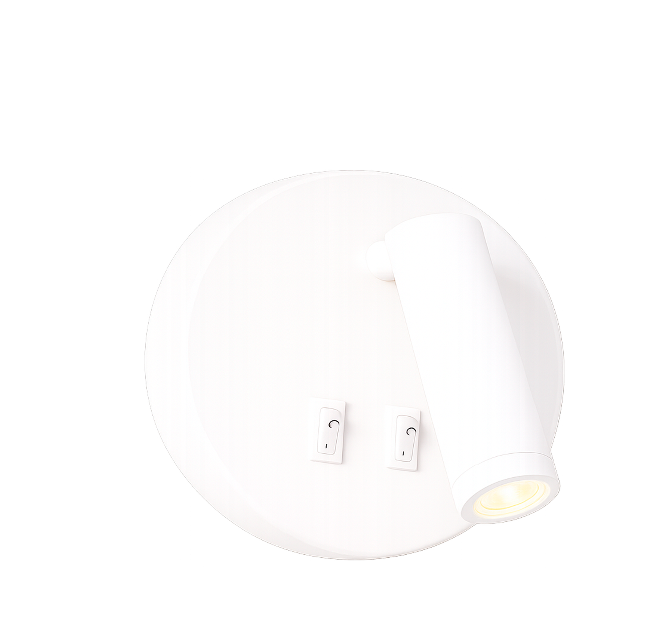 Lámpara de Pared para Hotel Blanca | FOLGTECH
