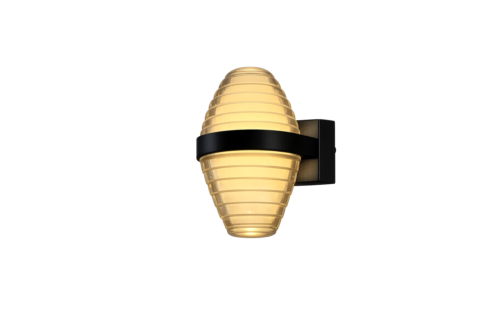 Arbotante LED de Pared Ovalado Acanalado Tipo Cápsula | FOLGTECH
