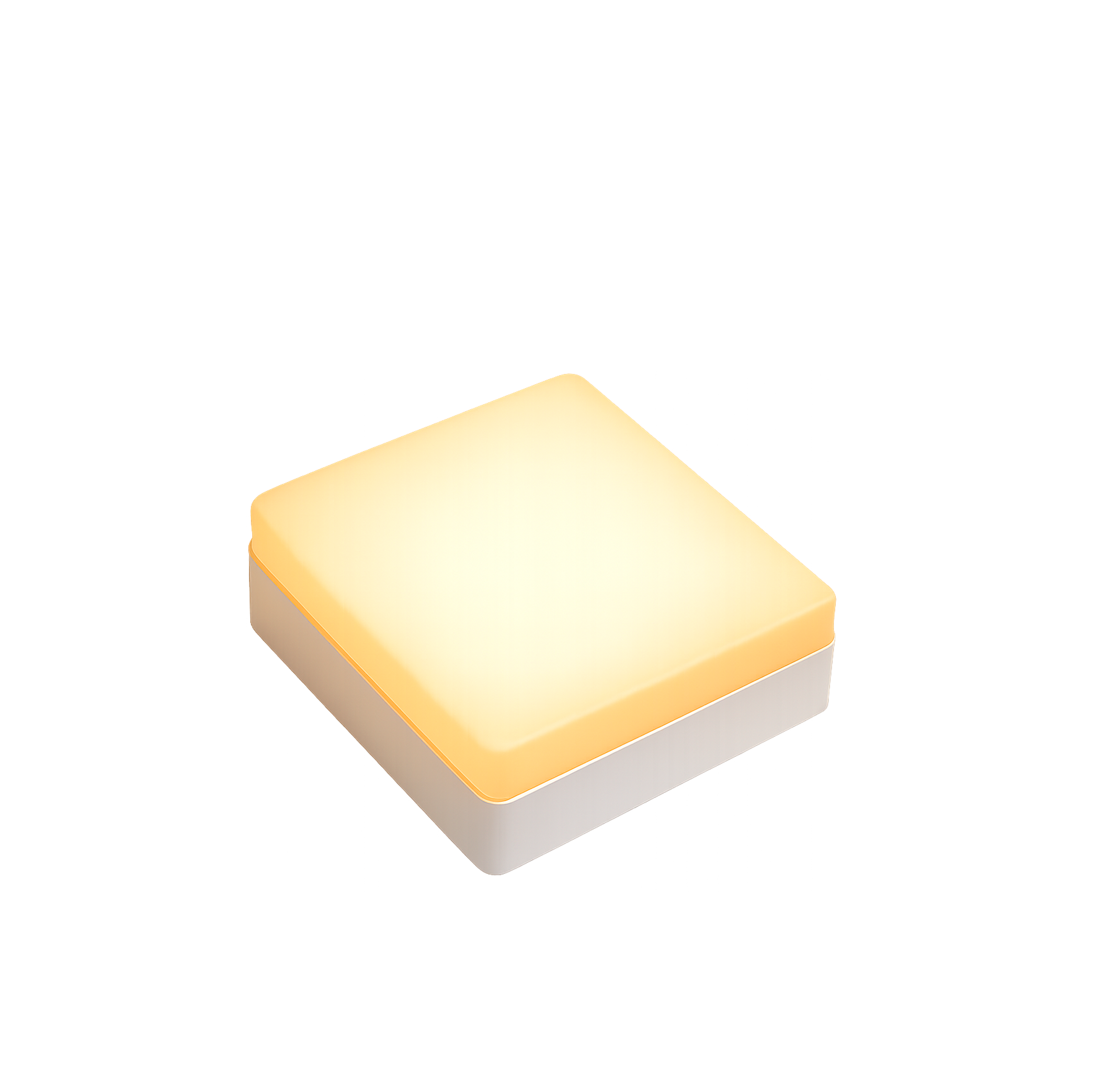 Lámpara LED de Sobreponer Cuadrada de 36W Luz Cálida | FOLGTECH