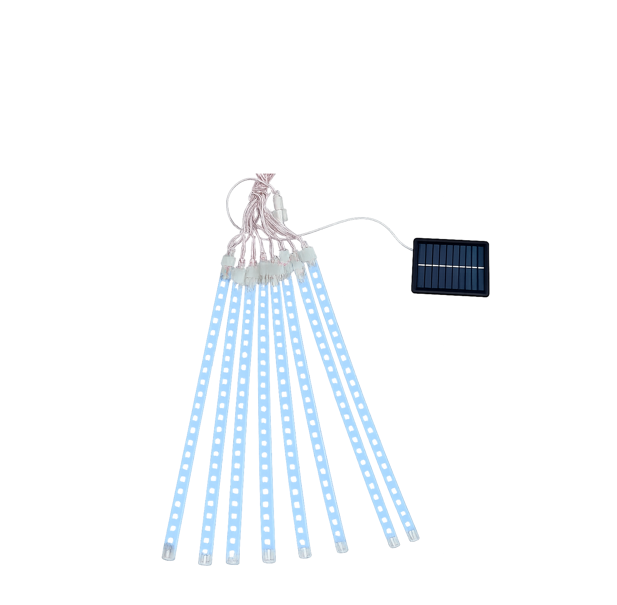 Lámpara LED Tubo Cristal Tipo Cascada Luz Blanca 6500K | FOLGTECH
