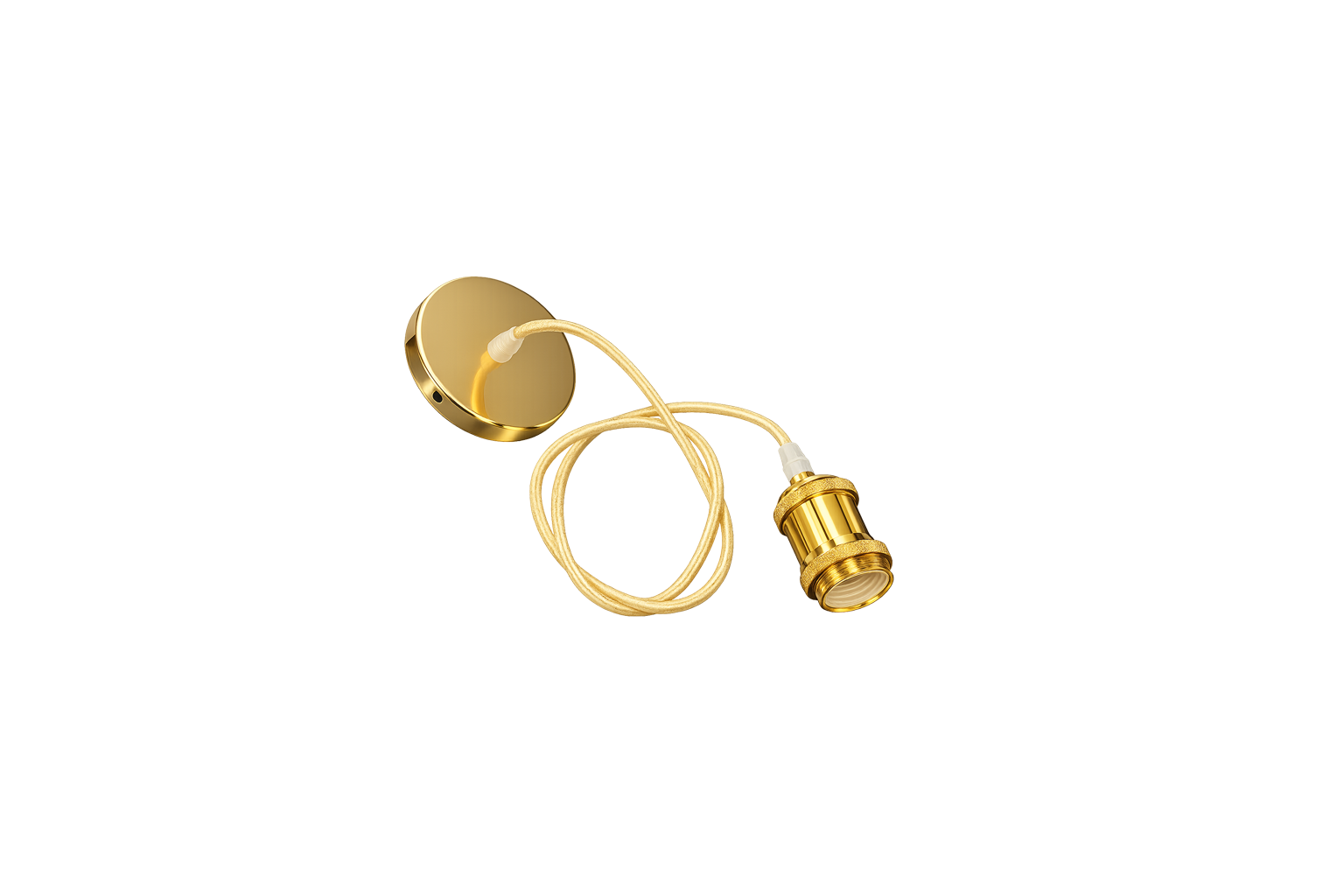 Soquet Colgante Vintage Color Oro E27 | FOLGTECH