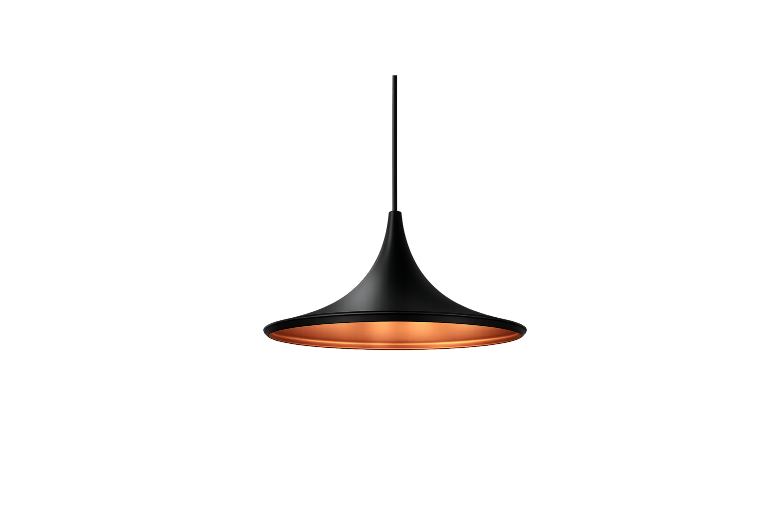 Candil Decorativo Moderno Negro 17 × 36 cm
