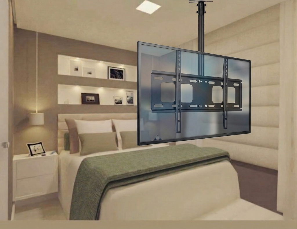 Soporte De Pantalla Para Techo 32" A 75" -FOLGTOOLS
