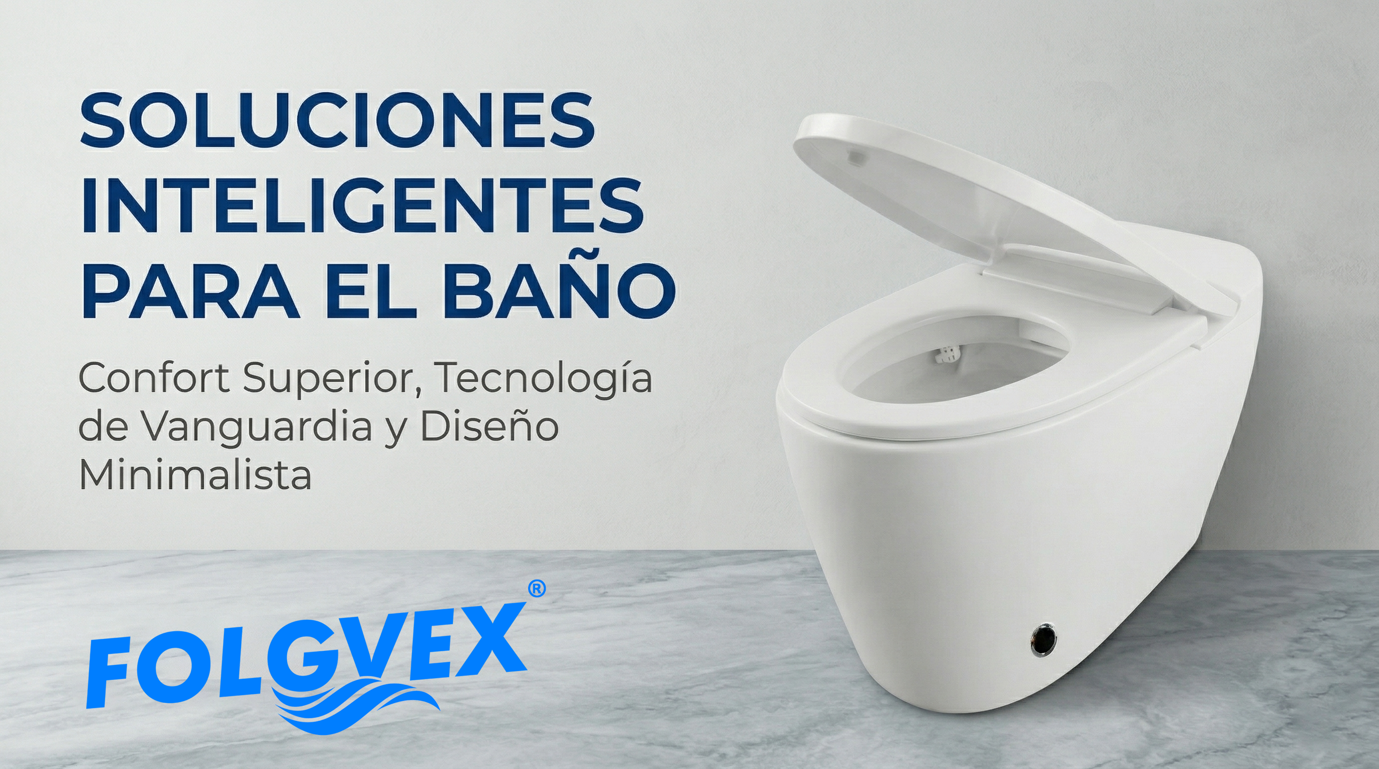 Inodoro Inteligente semiautomático - FOLGVEX