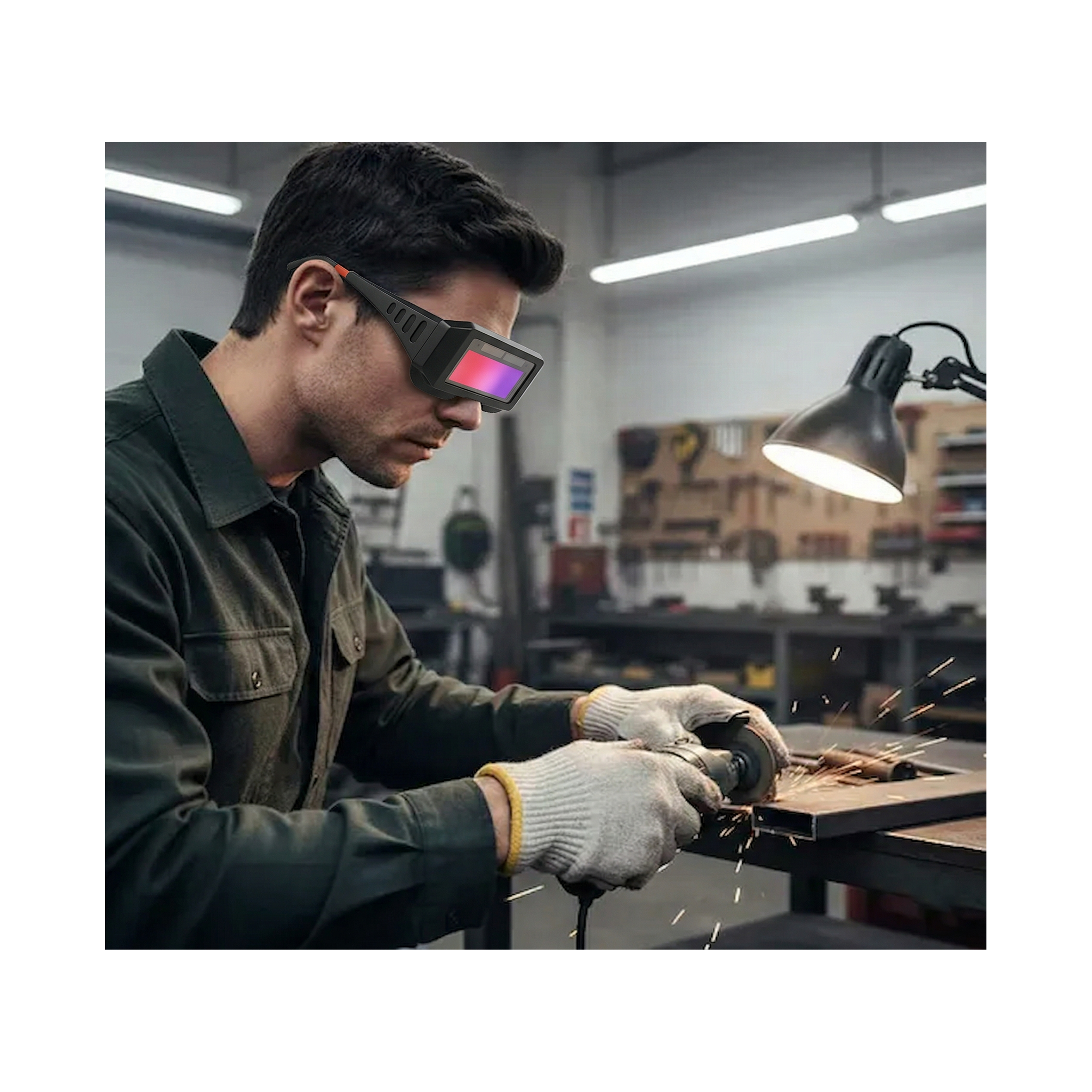 Gafas Electrónicas para Soldar | Lentes de Oscurecimiento Automático-FOLGTOOLS