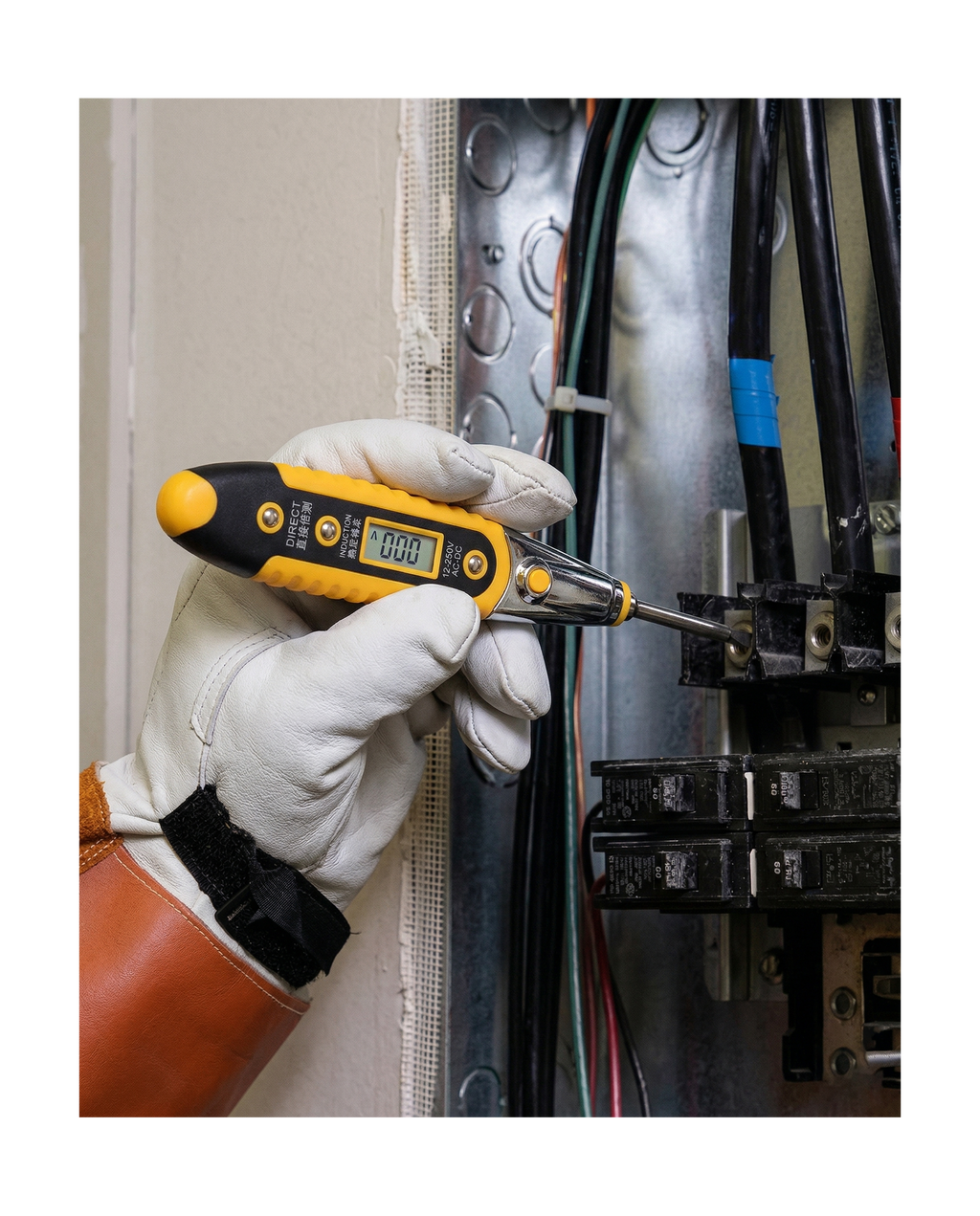 Probador de Voltaje Digital Safe-Check 250- FOLGTOOLS
