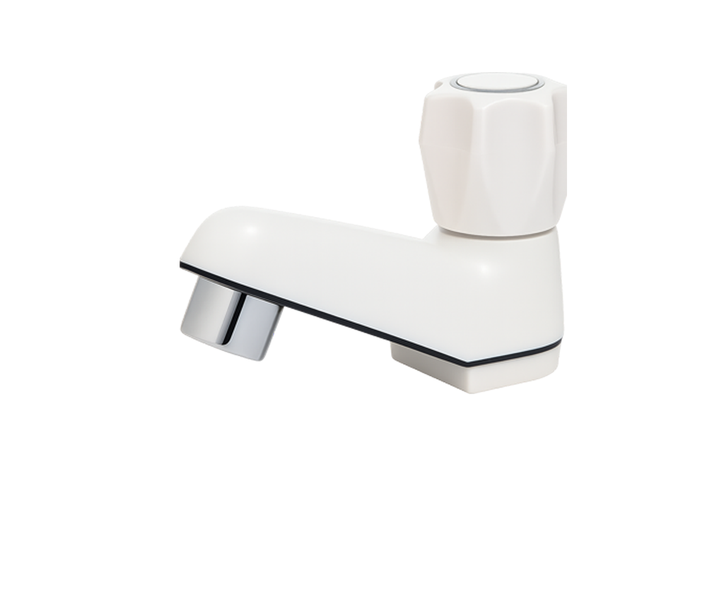 LLAVE PARA LAVABO DE MANERAL TIPO PERILLA Y CUERPO COMPACTO FOLGVEX