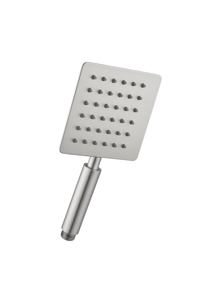 REGADERA TIPO TELÉFONO CUADRADA CROMADA DE 4" FOLGVEX