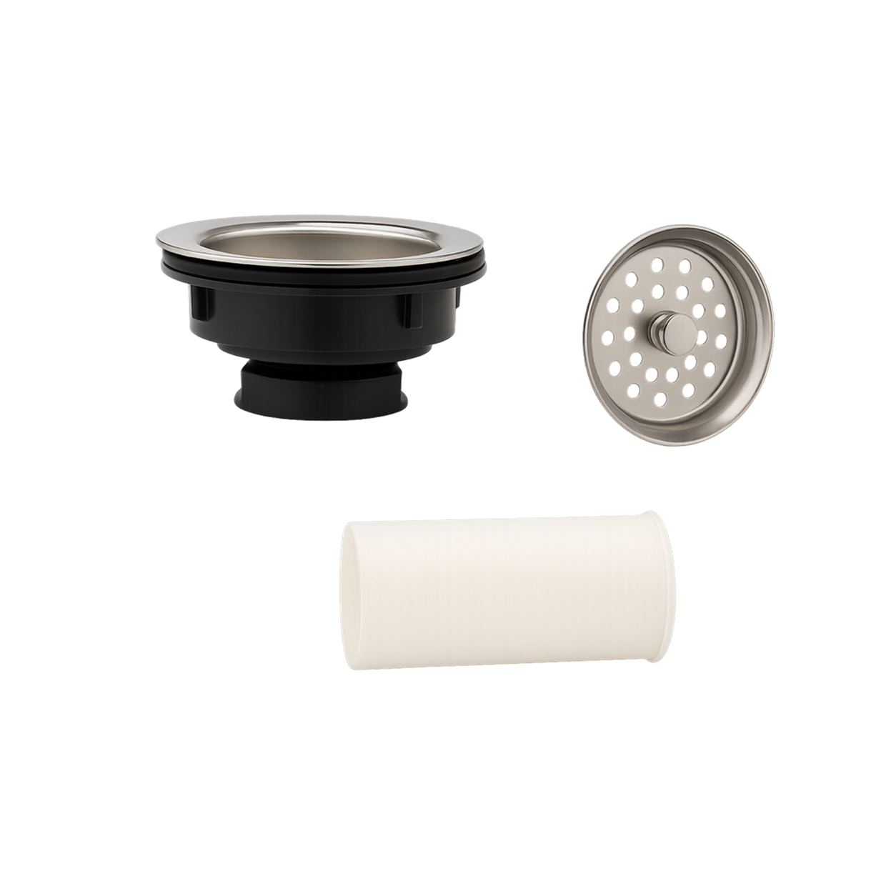 Contracanasta para Fregadero con Rejilla Metálica y Cuerpo de PVC FOLGVEX®
