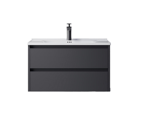 Mueble para Baño Flotante con Lavabo 80 cm | FOLGVEX