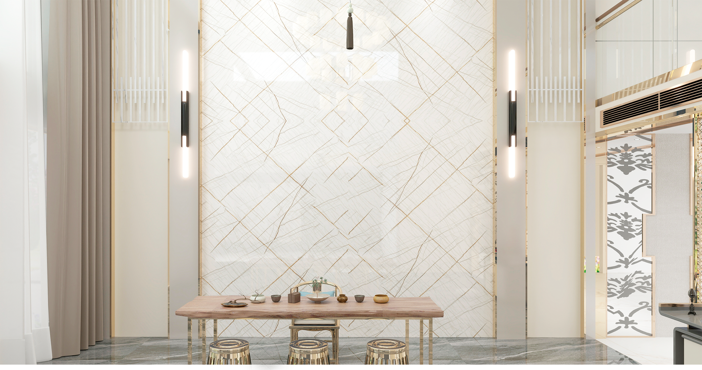 FOLGDECOR® · LITHOS · CROOS GOLD