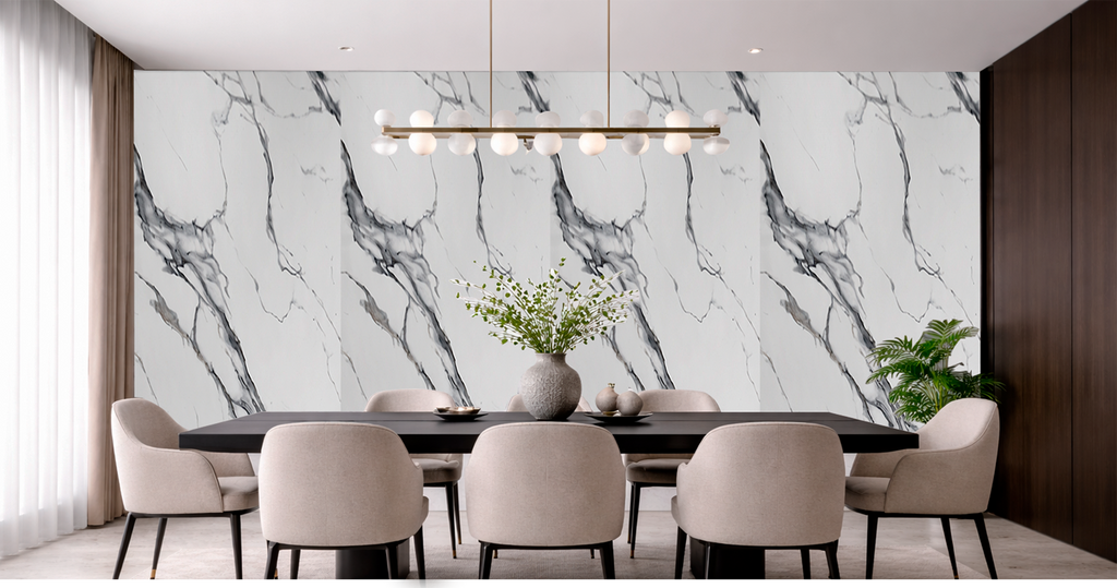 FOLGDECOR · LITHOS · CALACATTA FLOW · PANELES DECORATIVOS