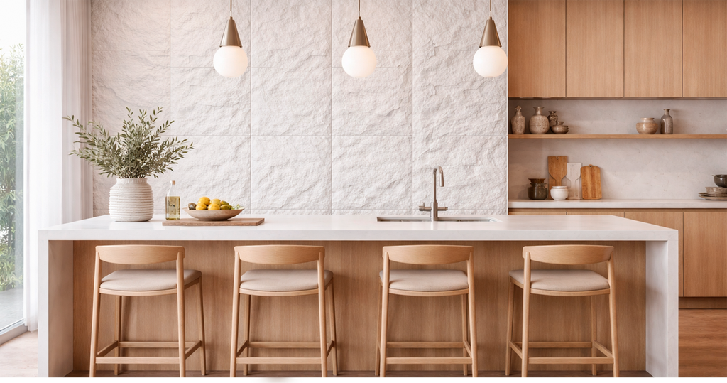 FOLGDECOR® · STRATA · WHITE STRATA PANEL DECORATIVO
