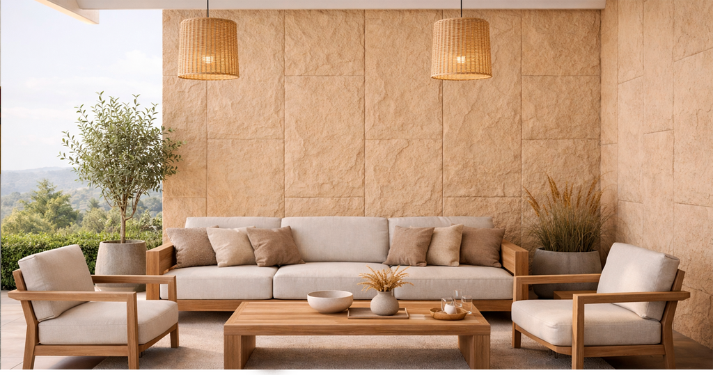 FOLGDECOR® · STRATA · SANDSTONE PANEL DECORATIVO