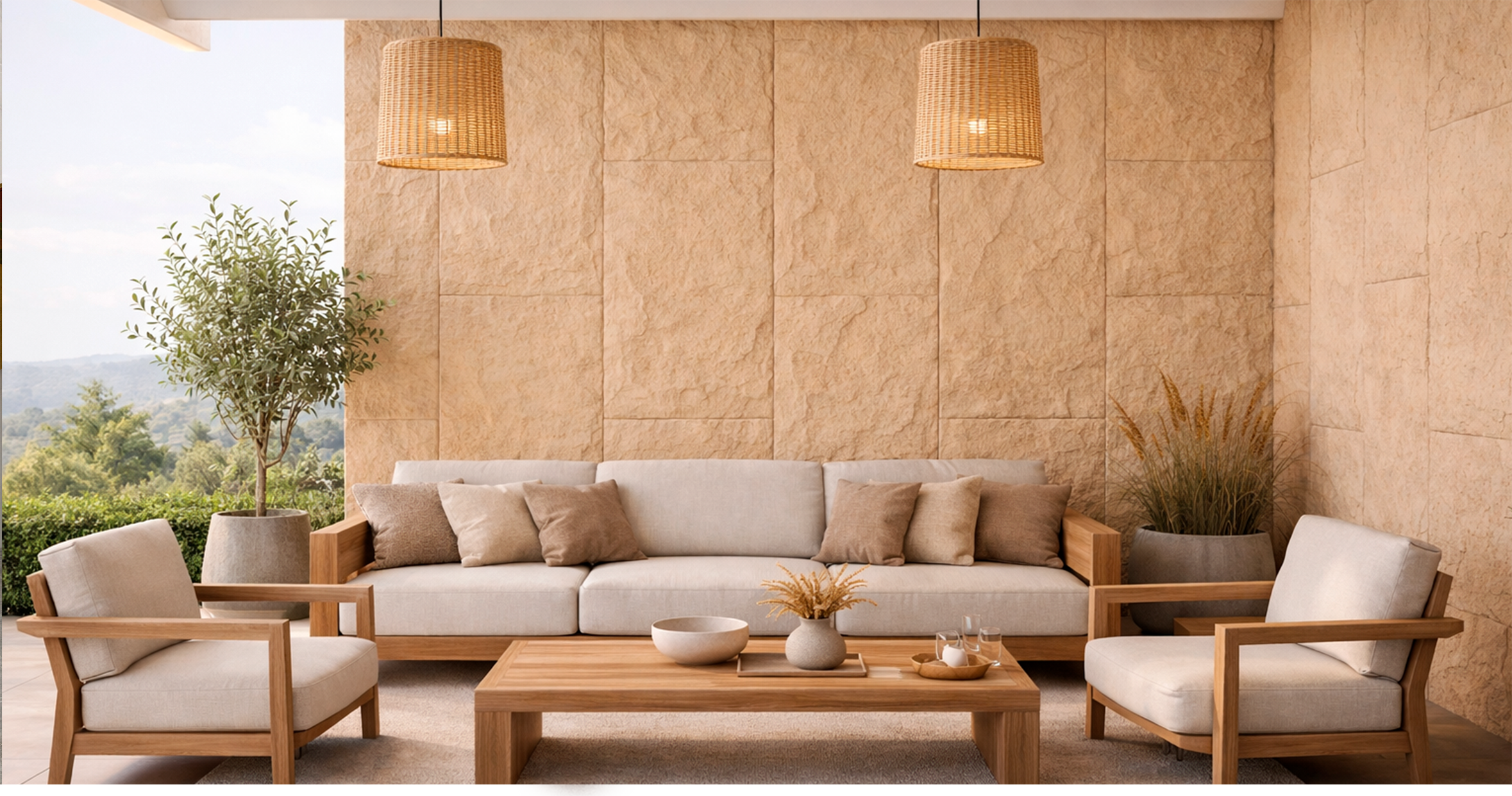 FOLGDECOR® · STRATA · SANDSTONE PANEL DECORATIVO