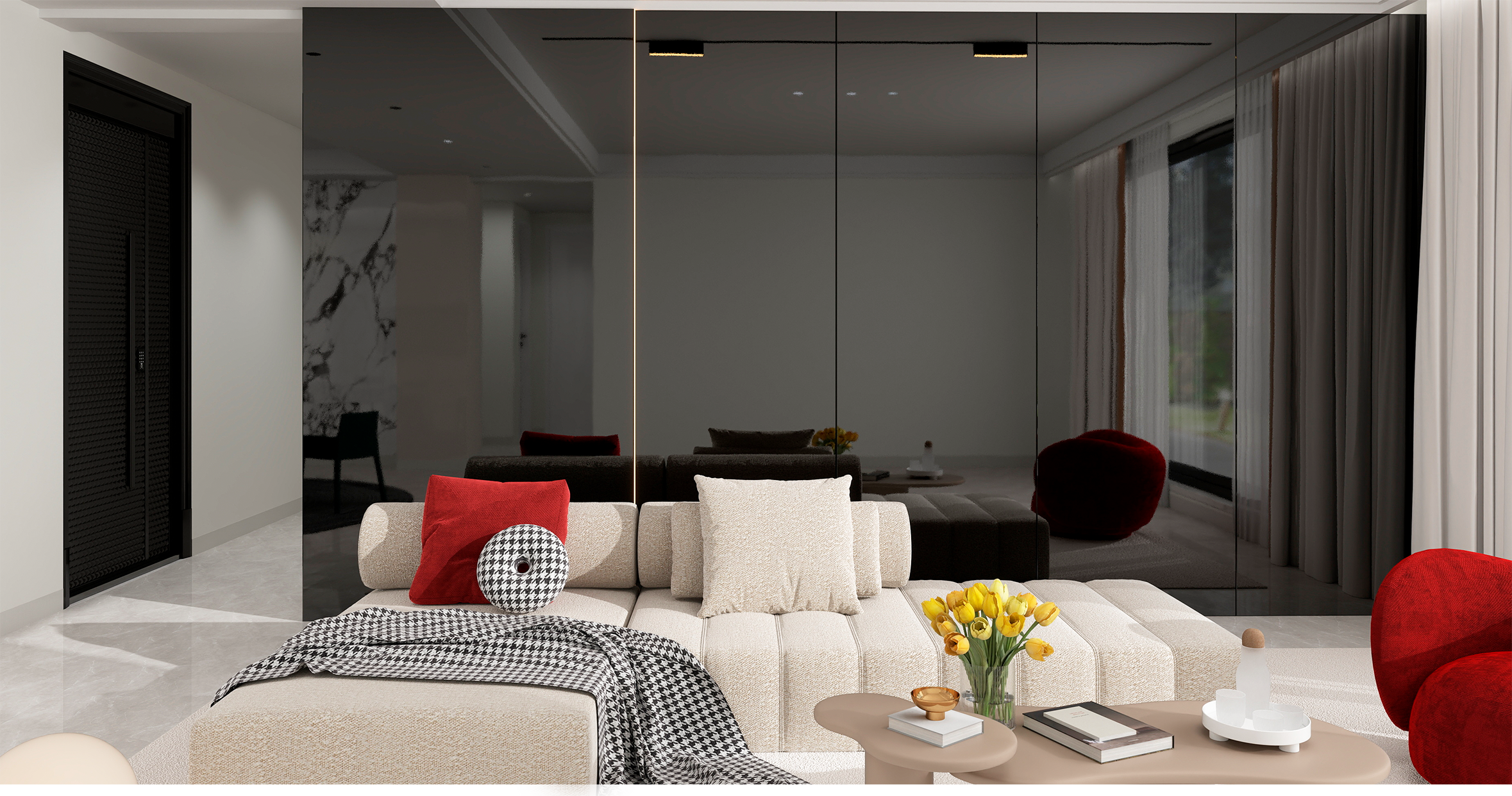FOLGDECOR · SPECCHIO · BLACK MIRROR · PANELES DECORATIVOS