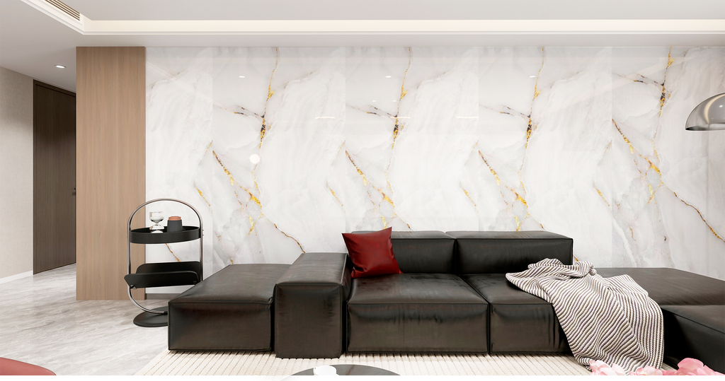 FOLGDECOR · LITHOS · ONYX GOLD – PANEL DECORATIVO
