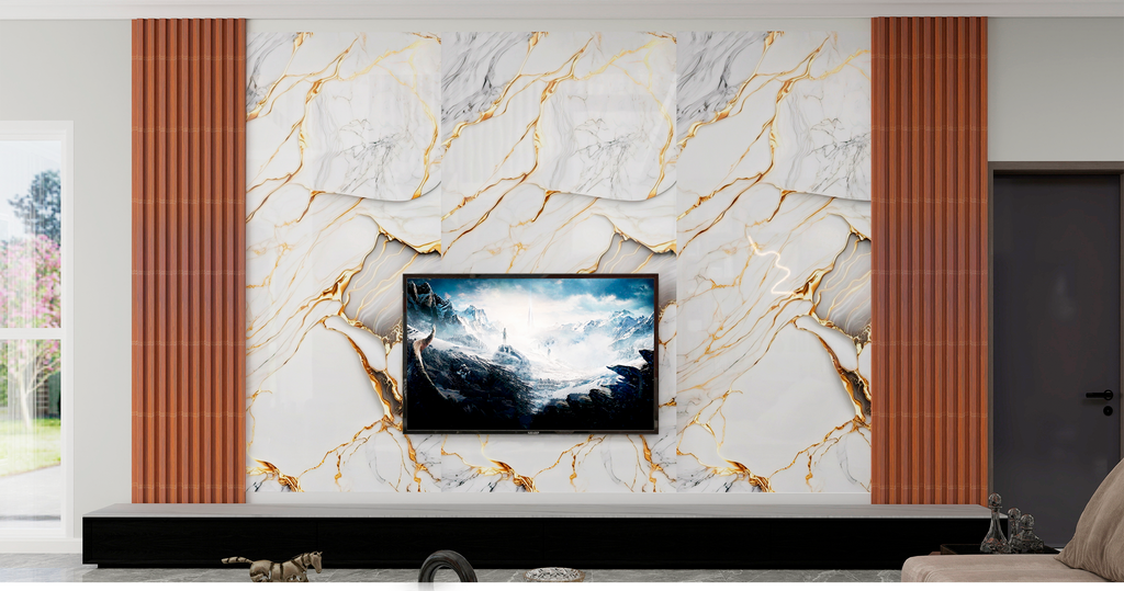 FOLGDECOR · LITHOS · GOLD VEIN – PANEL DECORATIVO