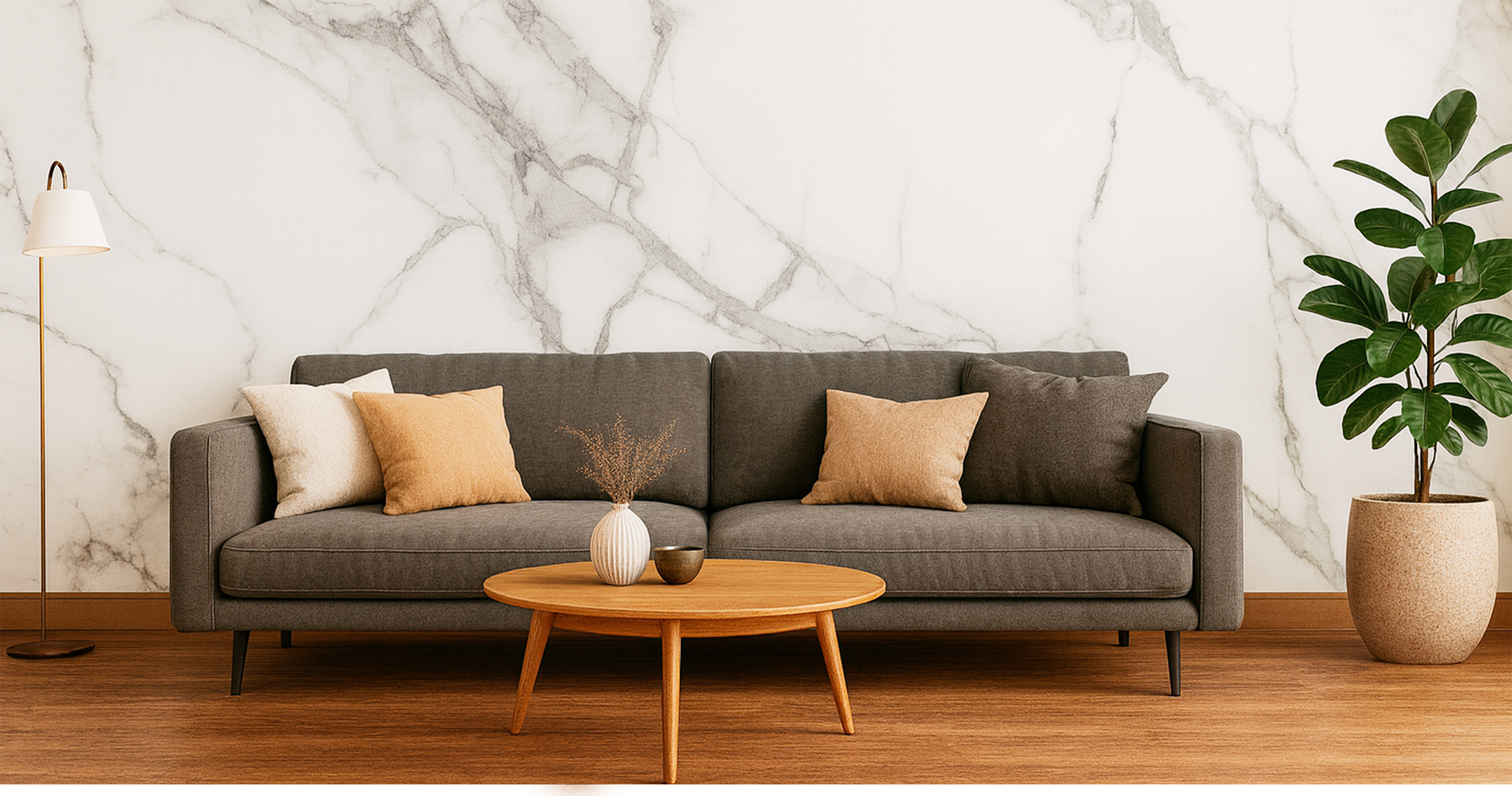 FOLGDECOR® · LITHOS CORE · CALACATTA CLASIC PANEL DECORATIVO