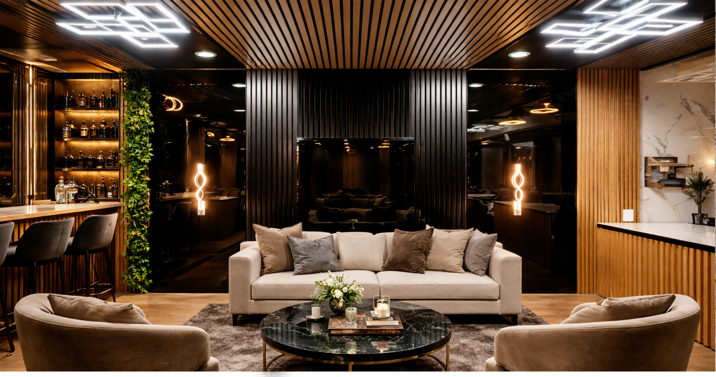 FOLGDECOR® SPECCHIO NERO PANEL DECORATIVO